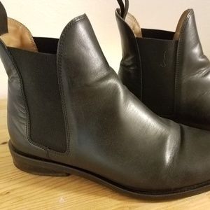 Everlane Leather Chelsea Boot Women's 9 Black